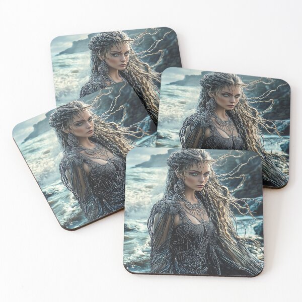 Item preview, Tidewoven: The Ocean's Whispered Guardian designed and sold by oanaunciuleanu.