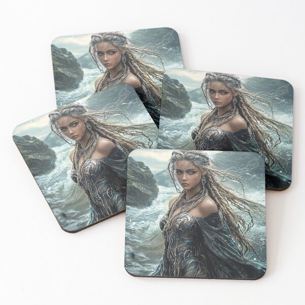Item preview, Tidewoven: The Ocean's Whispered Guardian designed and sold by oanaunciuleanu.