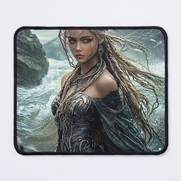 Item preview, Tidewoven: The Ocean's Whispered Guardian designed and sold by oanaunciuleanu.