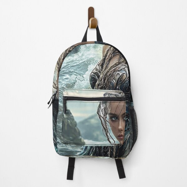 Item preview, Tidewoven: The Ocean's Whispered Guardian designed and sold by oanaunciuleanu.
