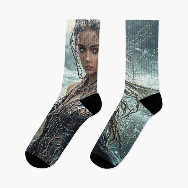 Item preview, Tidewoven: The Ocean's Whispered Guardian designed and sold by oanaunciuleanu.