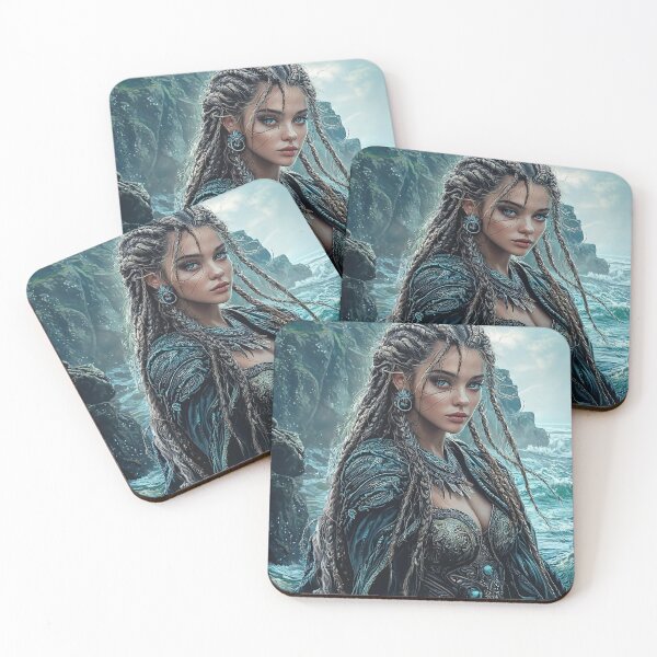 Item preview, Tidewoven: The Ocean's Whispered Guardian designed and sold by oanaunciuleanu.