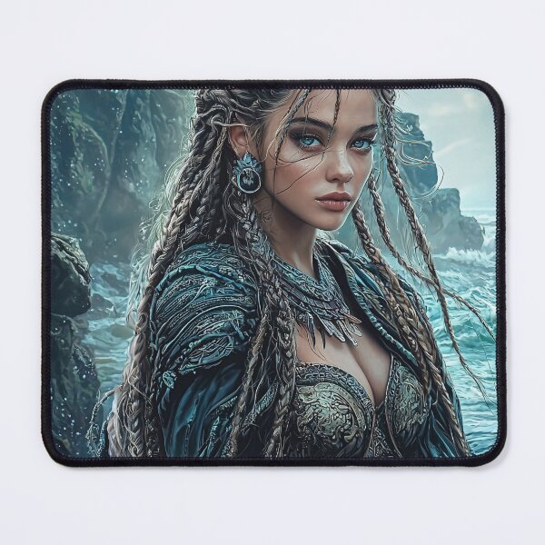 Item preview, Tidewoven: The Ocean's Whispered Guardian designed and sold by oanaunciuleanu.
