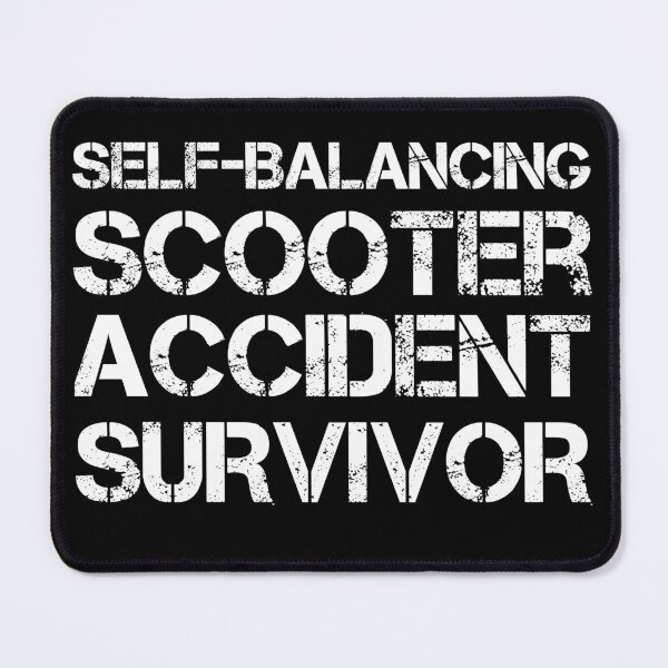 Item preview, Self-Balancing Scooter Accident Survivor designed and sold by AdiApparel.