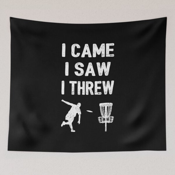 Item preview, Disc Golf - I Came, I Saw, I Threw I designed and sold by Lemon Pepper.