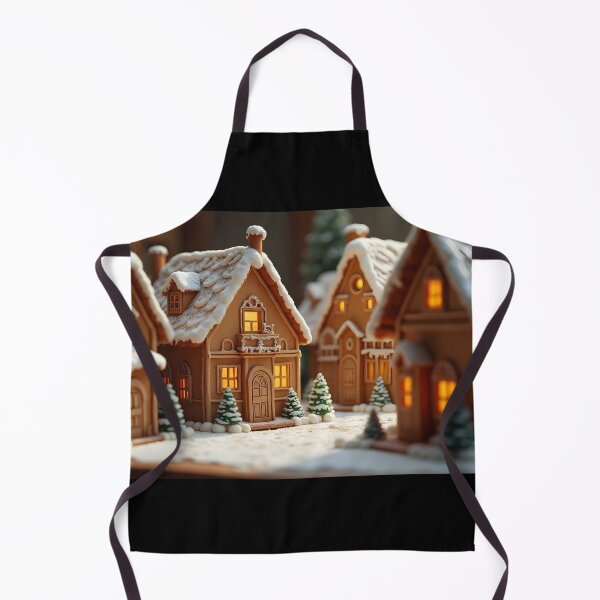 Item preview, Gingerbread Village designed and sold by Bobs AI Art.