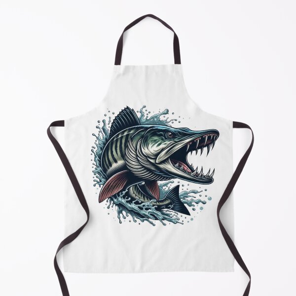 Item preview, Ferocious Muskie - Epic Fish Illustration designed and sold by WayoftheWater.