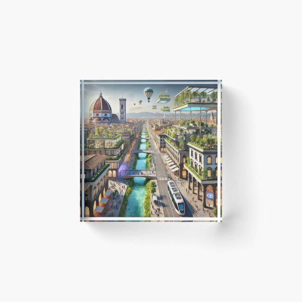 Item preview, Florence - Futuristic Cities designed and sold by Eric Nagel.