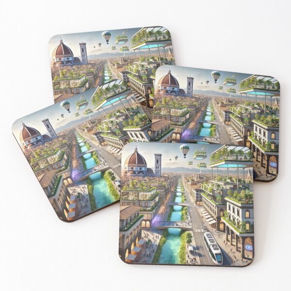 Item preview, Florence - Futuristic Cities designed and sold by Eric Nagel.