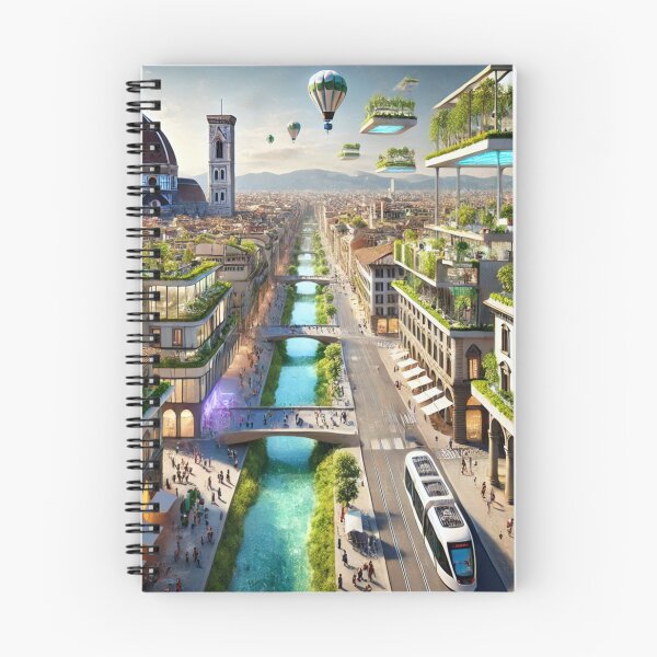 Item preview, Florence - Futuristic Cities designed and sold by Eric Nagel.