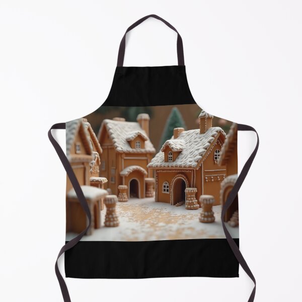 Item preview, Gingerbread Village designed and sold by Bobs AI Art.
