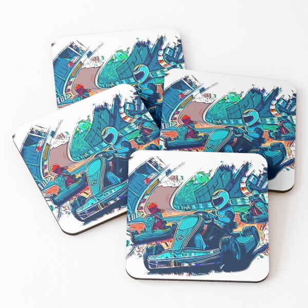 Item preview, Lets Race! - Go Kart Racers designed and sold by NaturePrints.