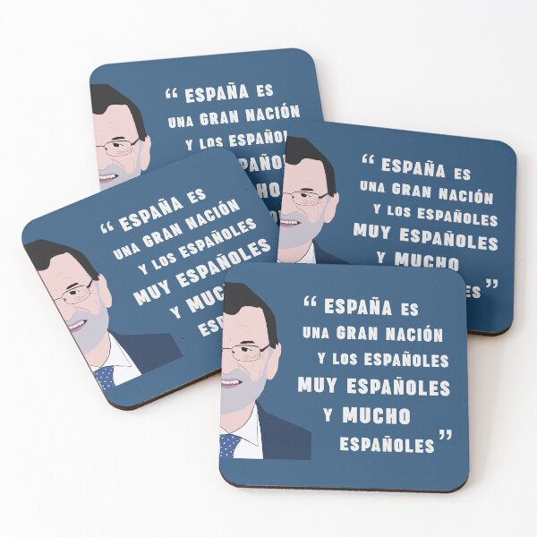 Item preview, Mariano Rajoy - Muy Españoles y Mucho Españoles designed and sold by TigerTom Design.