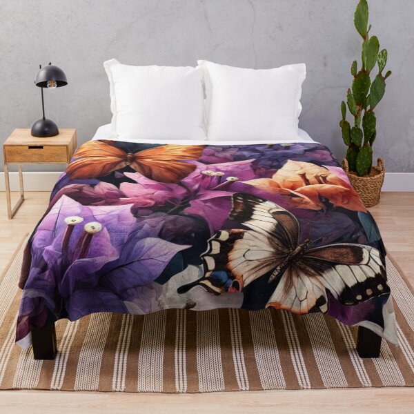Item preview, Bougainvillea with butterflies  designed and sold by Wildlife and marine life.