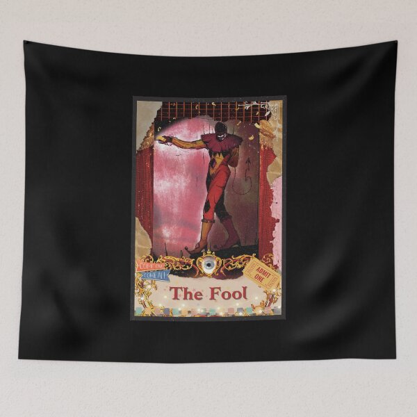 Item preview, The Fool Tarot Card designed and sold by pumpkinlillies.