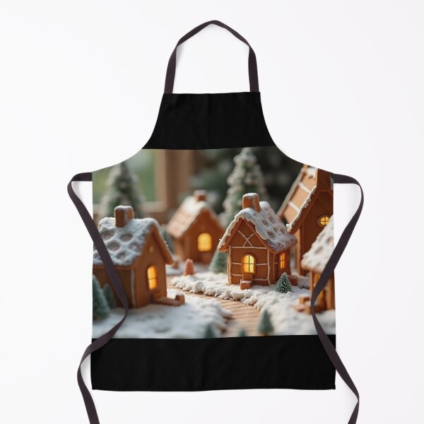 Item preview, Gingerbread Village designed and sold by Bobs AI Art.