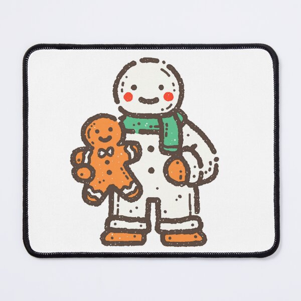 Item preview, Gingerbread man doodle art designed and sold by xiao xuans.