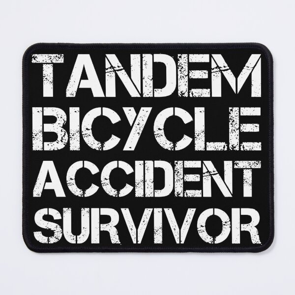 Item preview, Tandem Bicycle Accident Survivor designed and sold by AdiApparel.