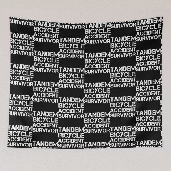 Item preview, Tandem Bicycle Accident Survivor designed and sold by AdiApparel.
