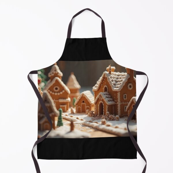 Item preview, Gingerbread Village designed and sold by Bobs AI Art.