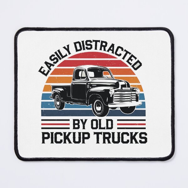 Item preview, Easily Distracted By Old Pick up Trucks Vintage Pickup designed and sold by luannsemmsobre.