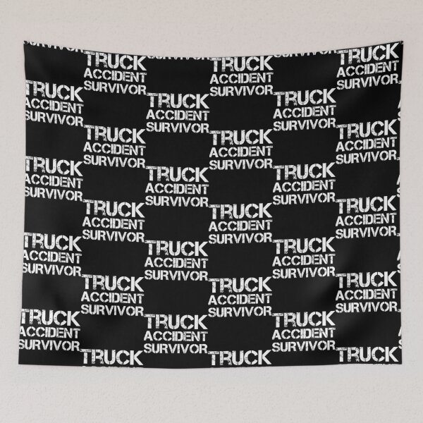 Item preview, Truck Accident Survivor designed and sold by AdiApparel.