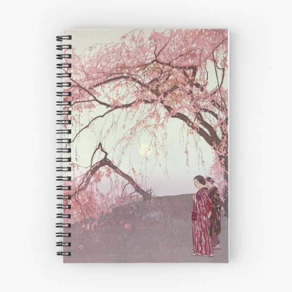 Item preview, Yoshida Hiroshi - Kumoi Cherry Trees  designed and sold by Onodera.