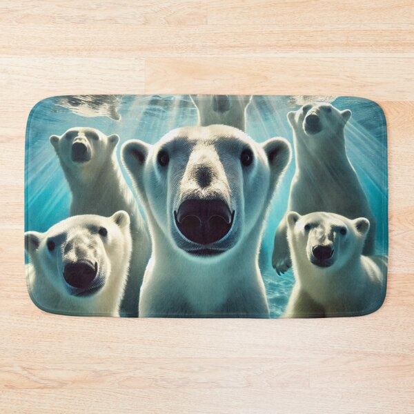 Item preview, Group of Polar Bears designed and sold by Eric Nagel.