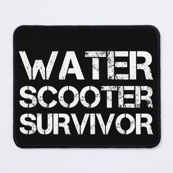 Item preview, Water Scooter Accident Survivor designed and sold by AdiApparel.