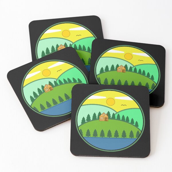 Item preview, I'd Rather Be At The Cabin, Nature Mountain Outdoor Adventures  designed and sold by Sunserize Designs.