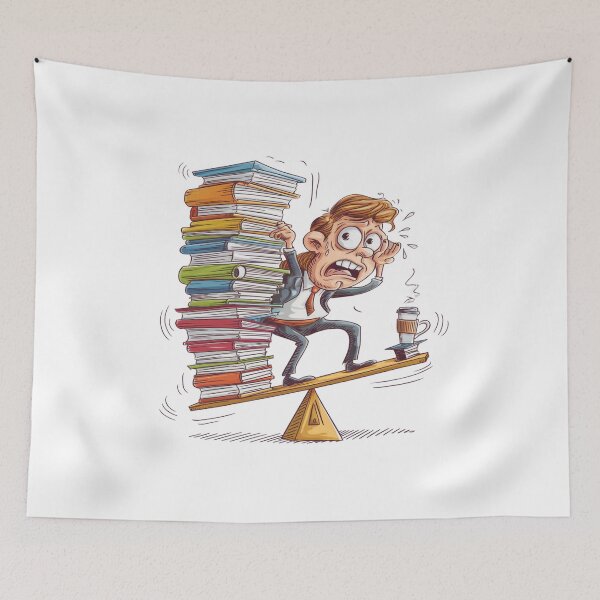 Item preview, Work Life Imbalance designed and sold by Mateusz Majcherek.