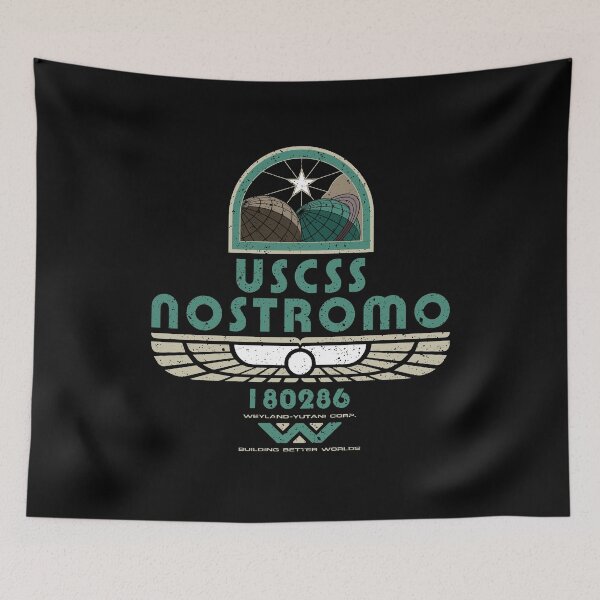 Item preview, Nostromo Crew Shirt Blue designed and sold by Nerdteeshirts05.