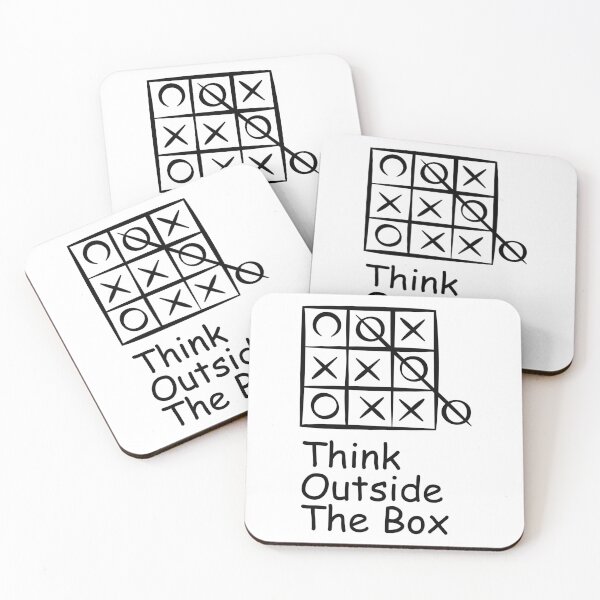 Item preview, Think Outside the Box - Funny Nerdy Computer Science Design designed and sold by ScienceCorner.