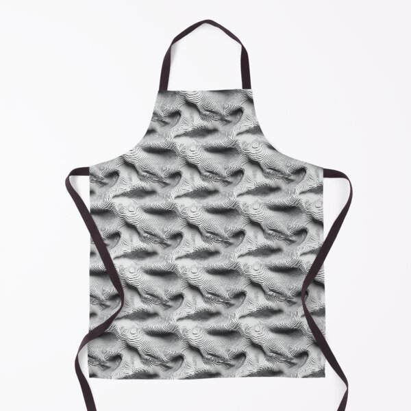 Item preview, Black and White Flowing Lines designed and sold by MidArtForge.