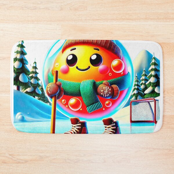 Item preview, "Bubbly Hockey Hero" designed and sold by MaviArt-ADesign.