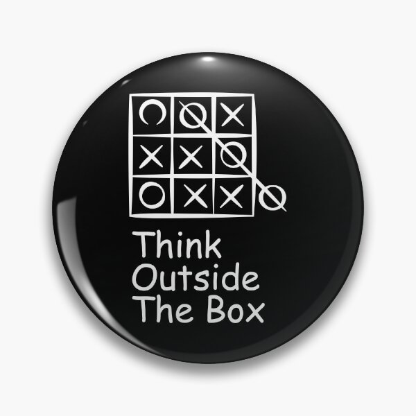 Item preview, Think Outside the Box - Funny Nerdy Computer Science Design designed and sold by ScienceCorner.
