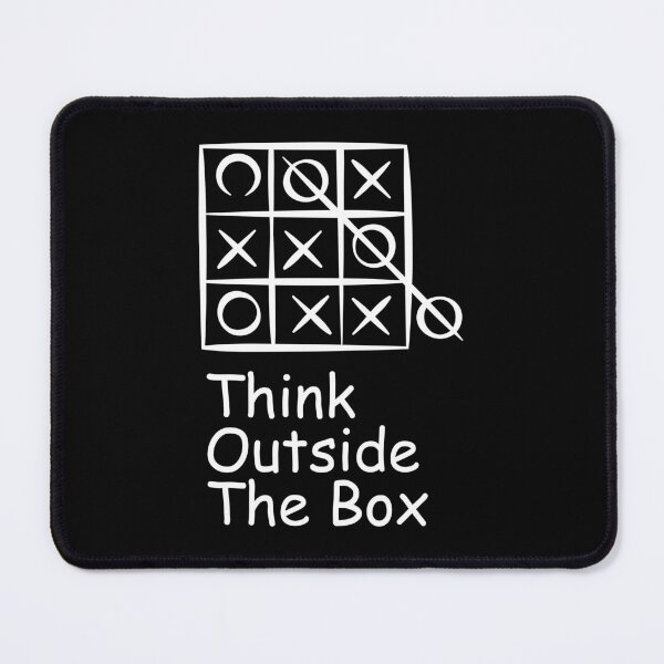 Item preview, Think Outside the Box - Funny Nerdy Computer Science Design designed and sold by ScienceCorner.