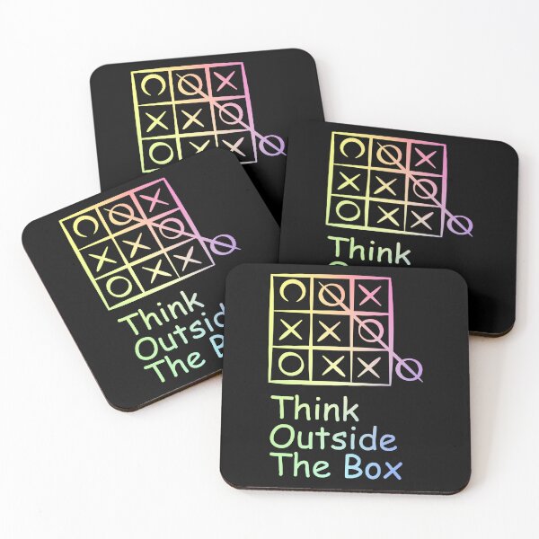 Item preview, Think Outside the Box - Funny Nerdy Computer Science Design designed and sold by ScienceCorner.