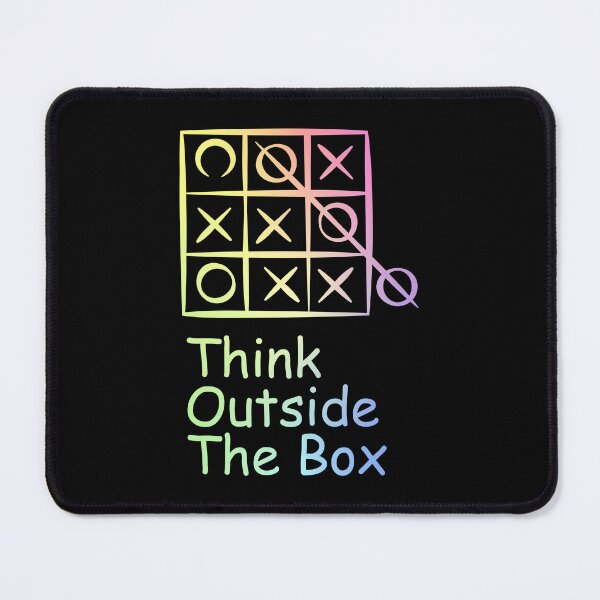 Item preview, Think Outside the Box - Funny Nerdy Computer Science Design designed and sold by ScienceCorner.