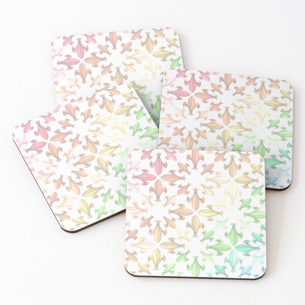 Item preview, Rainbow Fleur Pattern 3 designed and sold by lezell.