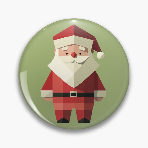 Item preview, minimalist Santa Claus designed and sold by zirconp.
