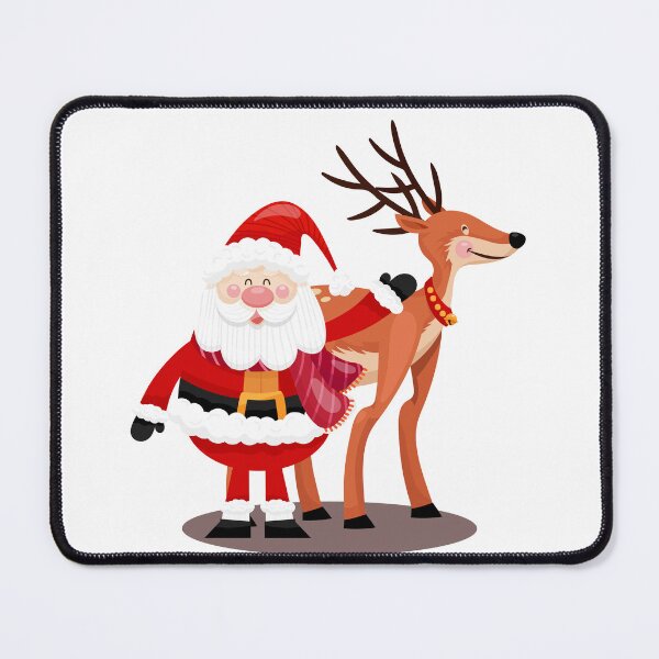 Item preview, "Santa's Silent Night: A Deer's Watchful Gaze" designed and sold by RCrizil.