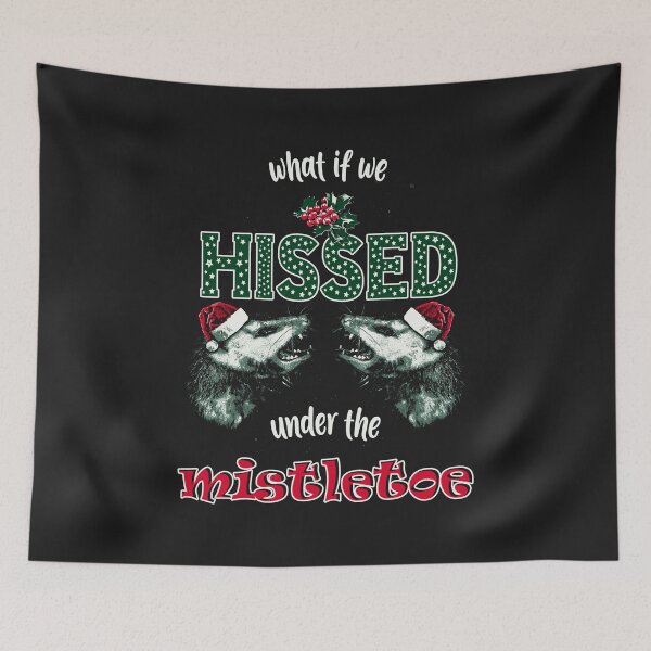 Item preview, Forget kisses—let's hiss under the mistletoe! T-Shirt designed and sold by DragonScar.