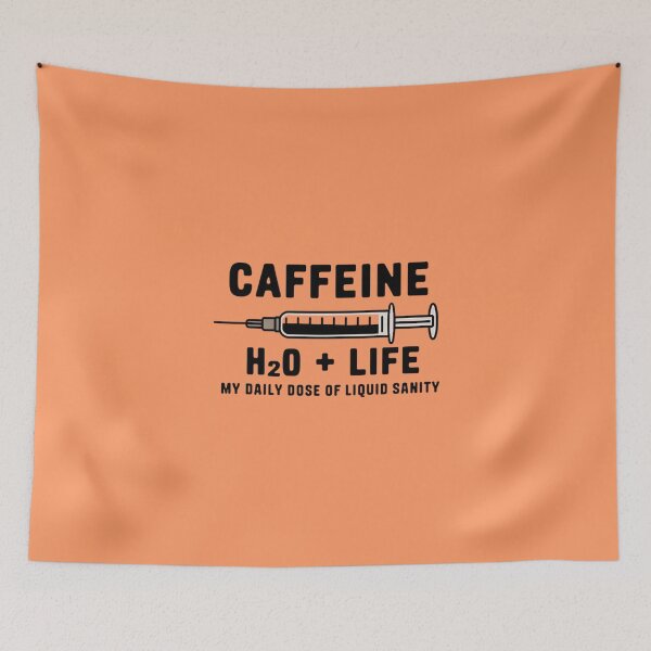 Item preview, Caffeine: My Daily Dose of Liquid Sanity designed and sold by Situstshirts.