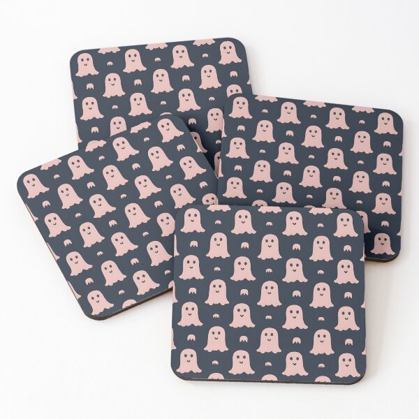 Item preview, Spooky cute ghosts pattern designed and sold by Haji  Kamora.