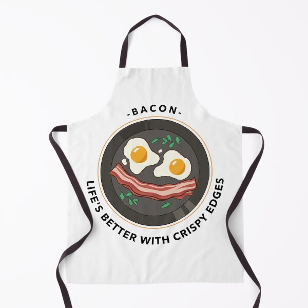 Item preview, Bacon. Life's better with crispy edges designed and sold by FirstTimeTees.