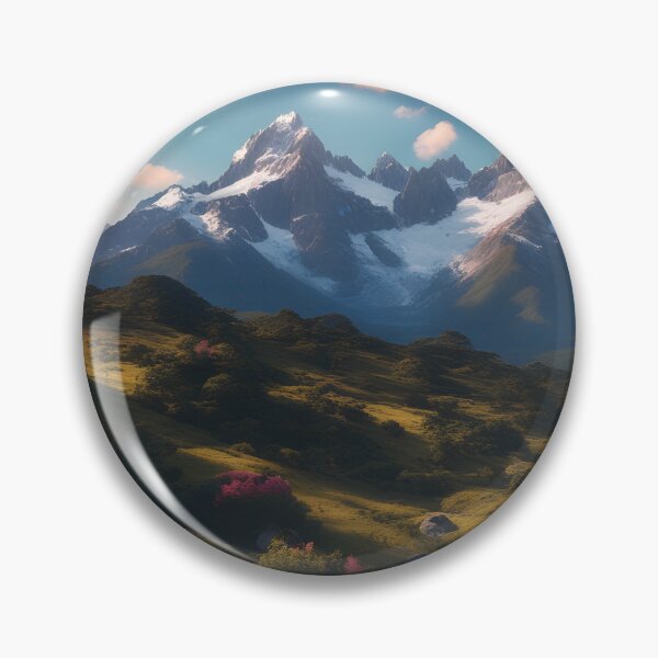 Item preview, Spring Mountains designed and sold by Bobs AI Art.