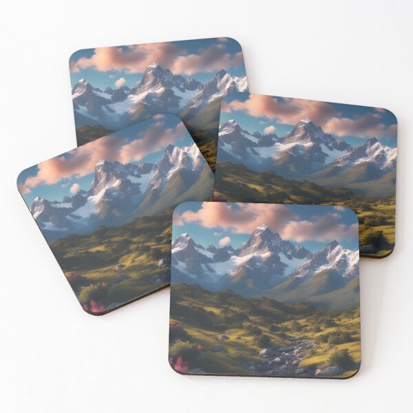Item preview, Spring Mountains designed and sold by Bobs AI Art.