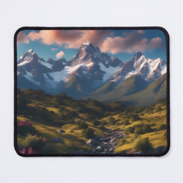 Item preview, Spring Mountains designed and sold by Bobs AI Art.