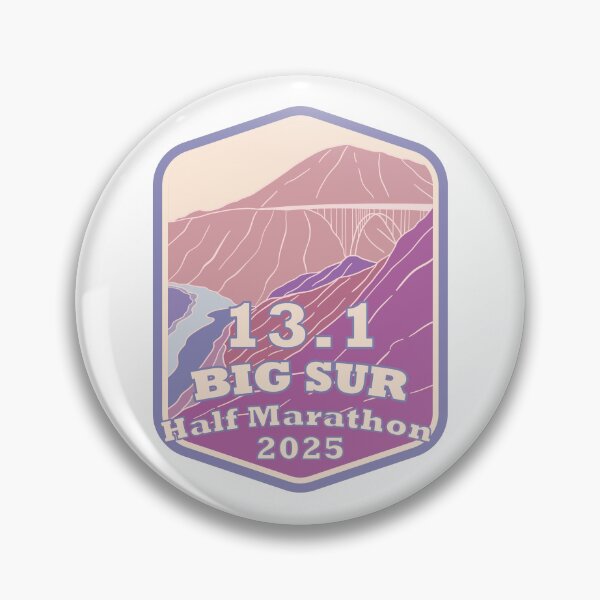Item preview, Big Sur Half Marathon – 13.1 – 2025 designed and sold by Moritz Schwäble.